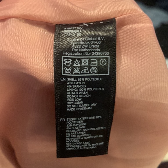 Never worn Forever 21 dusty pink/mauve skirt with pleats. Size Medium. - Picture 3 of 3